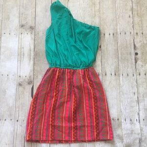 Judith March One Shoulder Dress